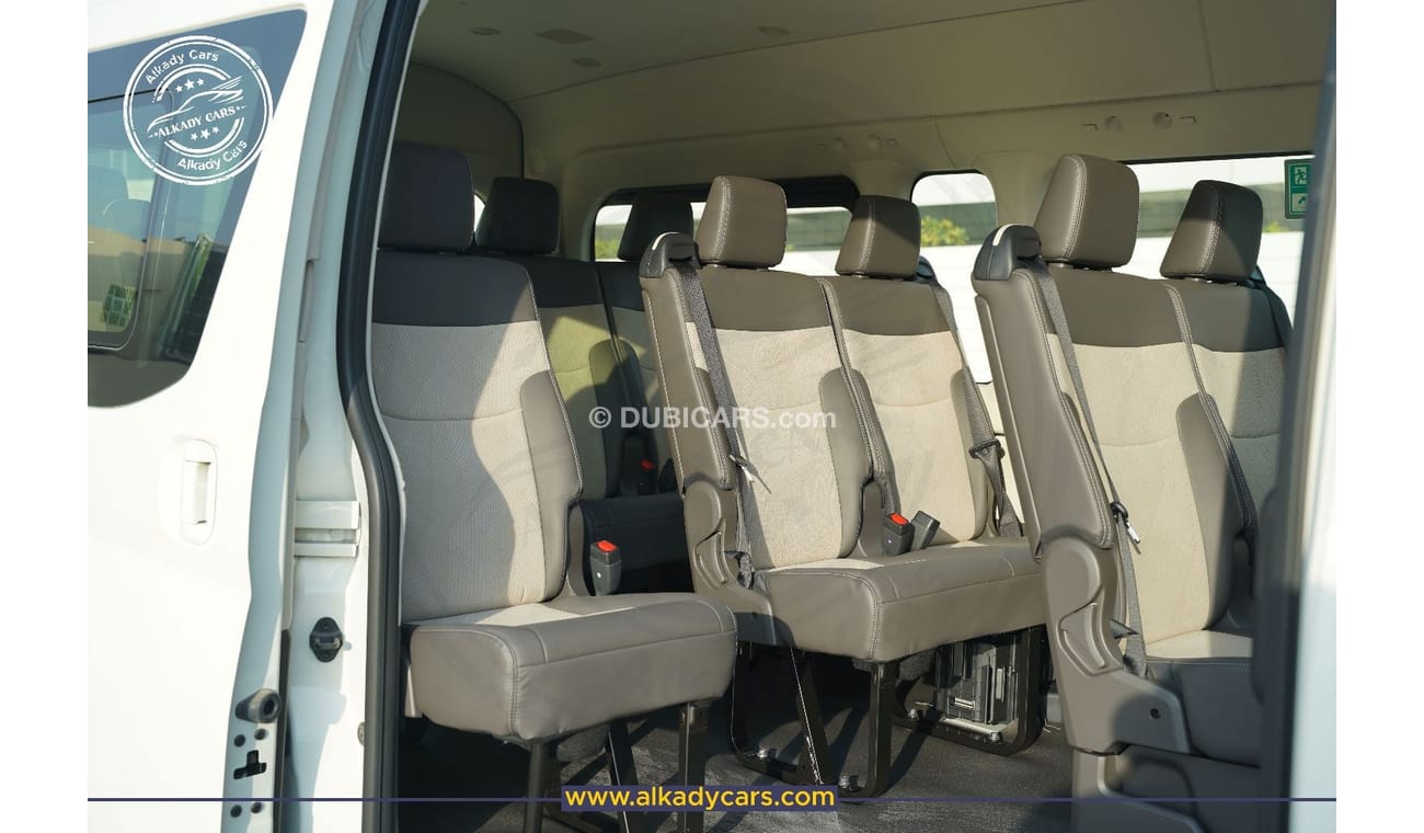 تويوتا هاياس TOYOTA HAECE BUS 3.5L 13-SEATER (GL) AUTOMATIC MODEL 2023 GCC SPECS FOR EXPORT ONLY