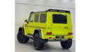 مرسيدس بنز G 500 4X4² 2016 Mercedes G500 4x4 Squared Brabus, Service History, Excellent Condition GCC