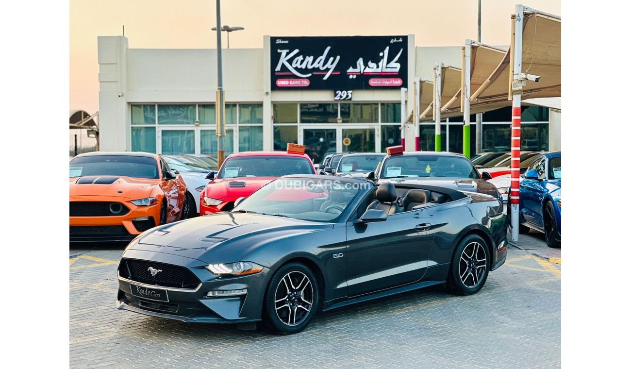 فورد موستانج GT Premium Convertible | Monthly AED 1680/- | 0% DP | Fog Lights | Paddle Shifters | # 18568