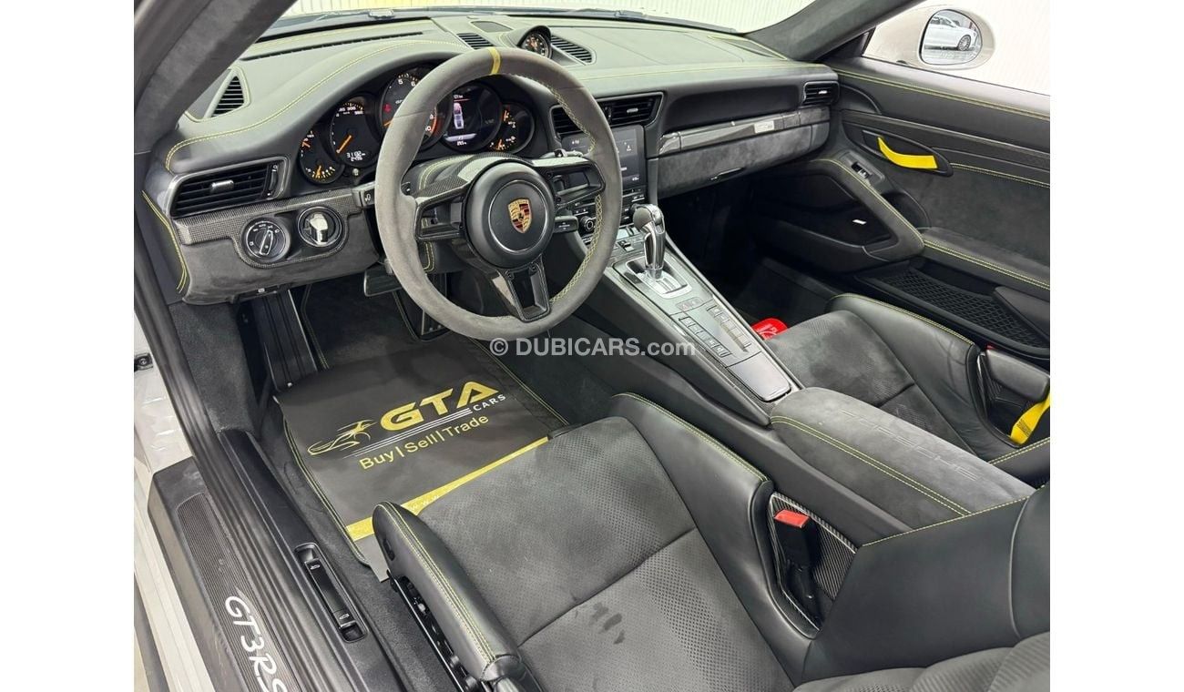 Porsche 911 GT3RS 4.0L (2 Seater) 2019 Porsche 911 GT3 RS Weissach Package, Mar 2025 Porsche Warranty, Full Serv