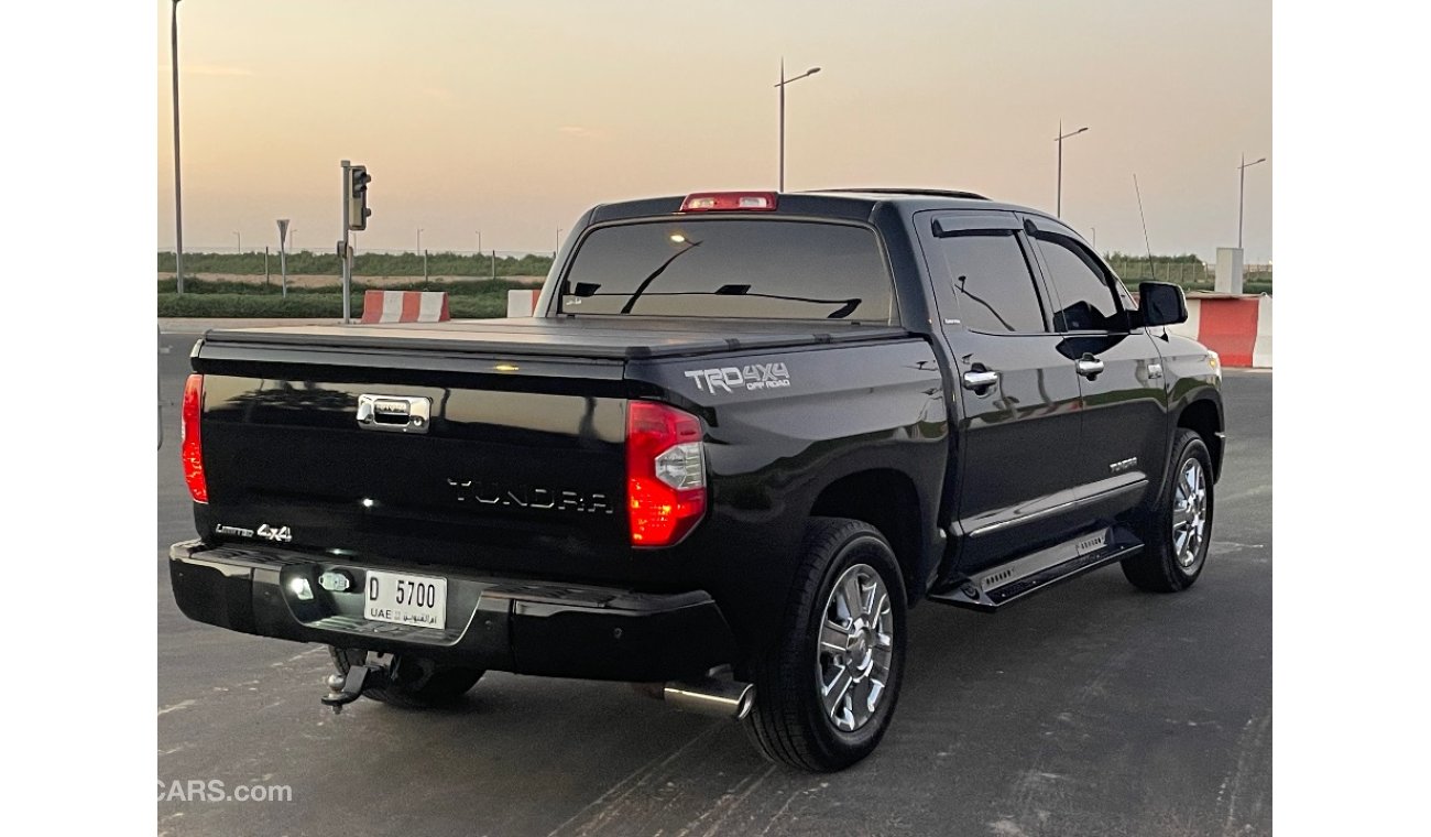 Toyota Tundra Tundra pickup model 2018 Limited, in agency condition number one