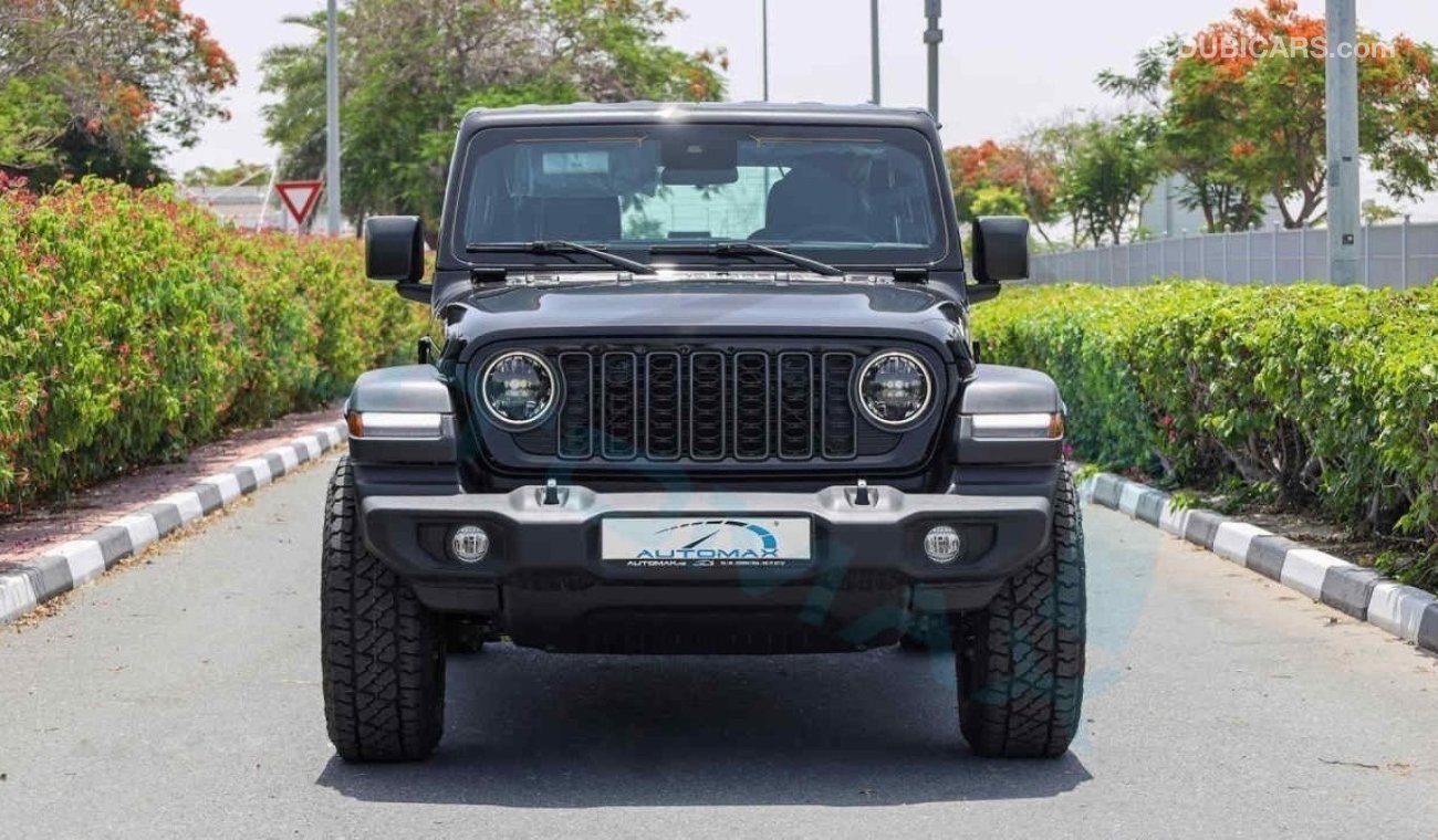 Jeep Wrangler Unlimited Sport S Turbo , 2024 GCC , 0Km , With 5 Years Warranty & 3 Years Service @Official Dealer