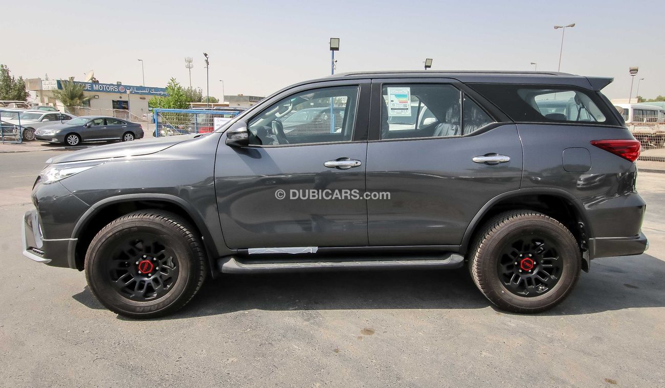 Toyota Fortuner With TRD body kit Grey