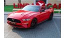 Ford Mustang Ford Mustang GT Premium Convertible 2018 GCC under Agency Warranty and Service Contract with Flexibl