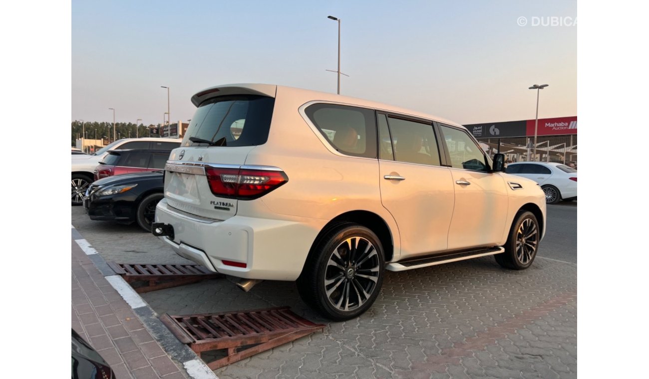 Nissan Patrol Nissan petrol SE platinum V8 full option GCC model:2014 kit:2022 in good shape