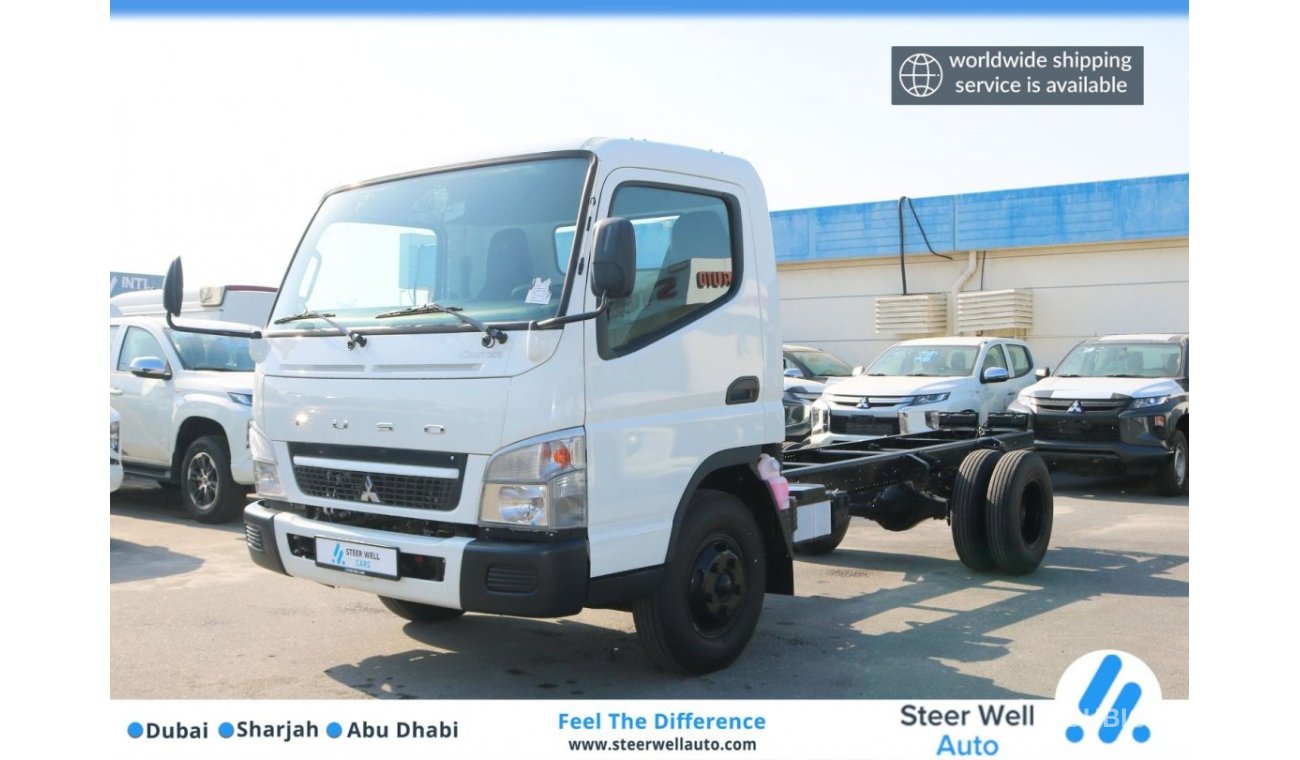 Mitsubishi Fuso Canter 2023 4.2L M/T 4x2 Diesel Cab Chassis | 100L Fuel Tank | POWER STEERING