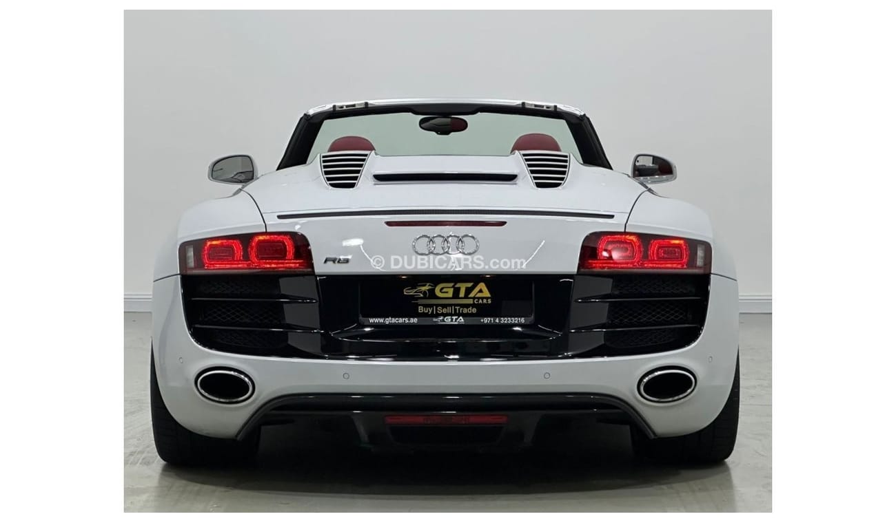 Audi R8 2012 Audi R8 Quattro V10 Spyder, Full Service History, Very Low Kms, GCC Specs