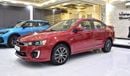 Mitsubishi Lancer EX EXCELLENT DEAL for our Mitsubishi Lancer EX ( 2016 Model ) in Red Color GCC Specs