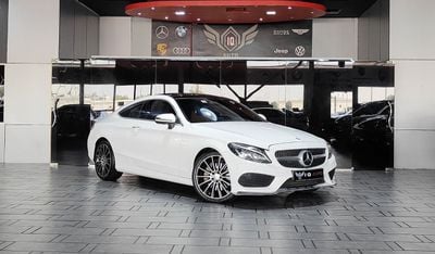 Mercedes-Benz C 300 Coupe AED 1,400 P.M | 2017 MERCEDES-BENZ C300 COUPE AMG | UNDER WARRANTY | FULL PANORAMIC VIEW | GCC | 360