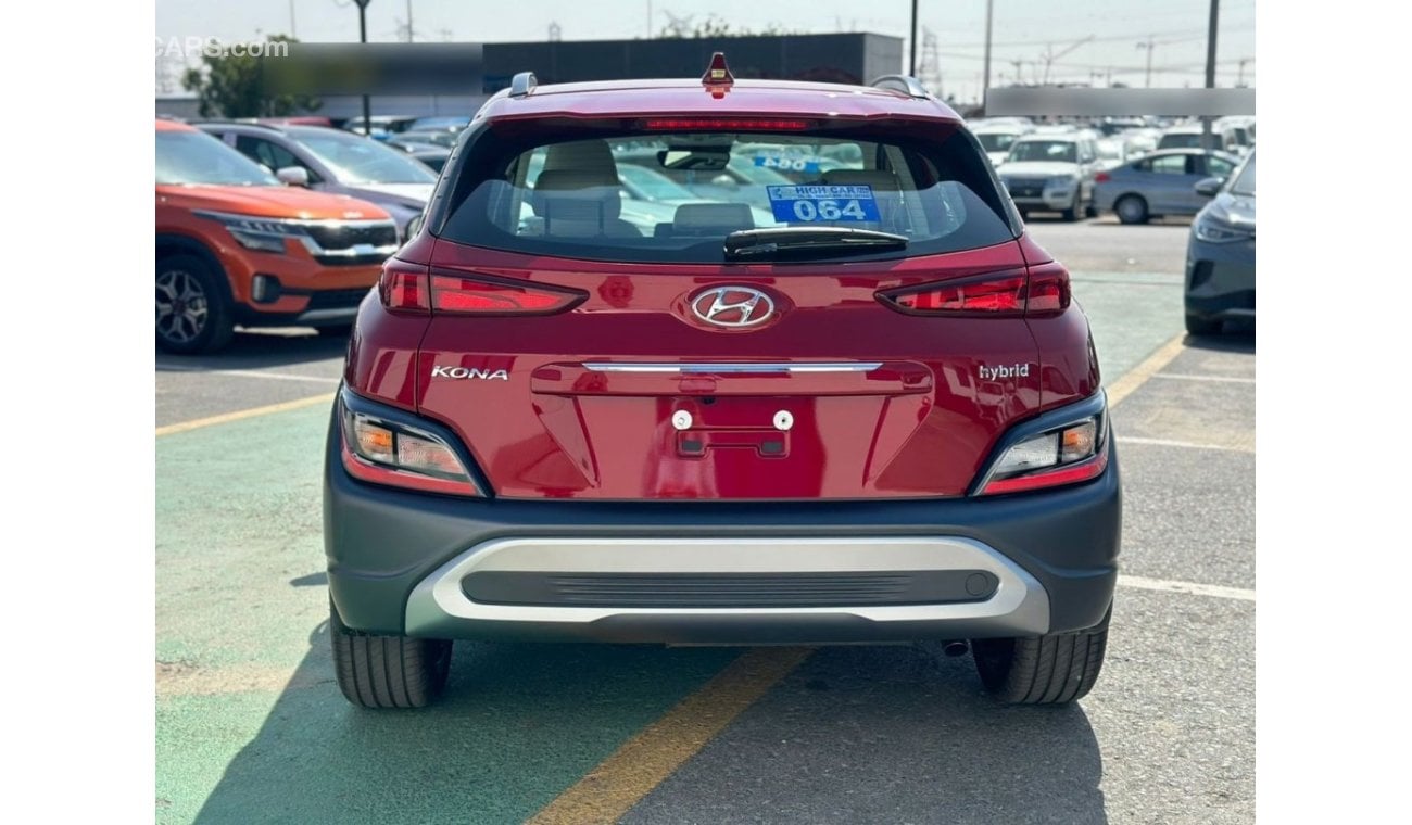 هيونداي كونا 2023 HYUNDAI KONA 1.6L (HYBRID) DARK RED COLOR