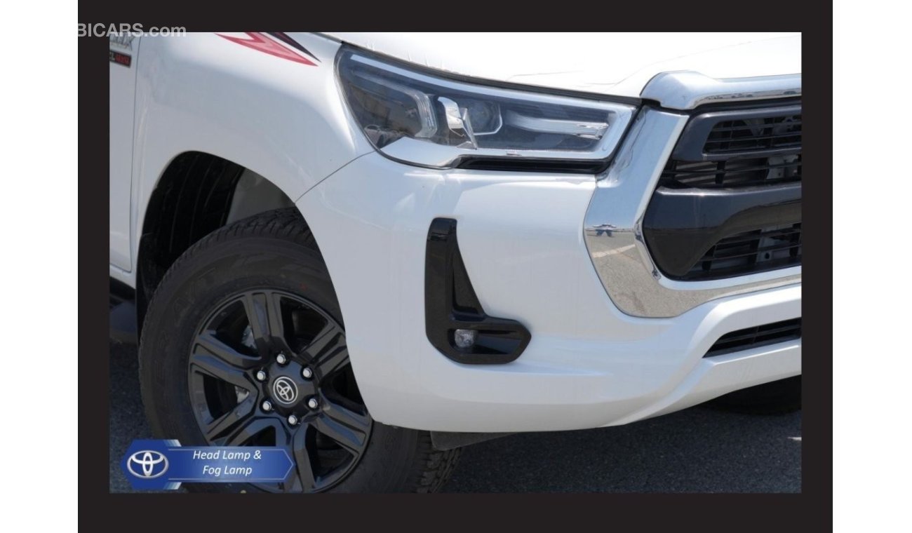 تويوتا هيلوكس TOYOTA HILUX 2.4L GLX 4X4 HI D/C M/T DSL 2023 (Export Price)