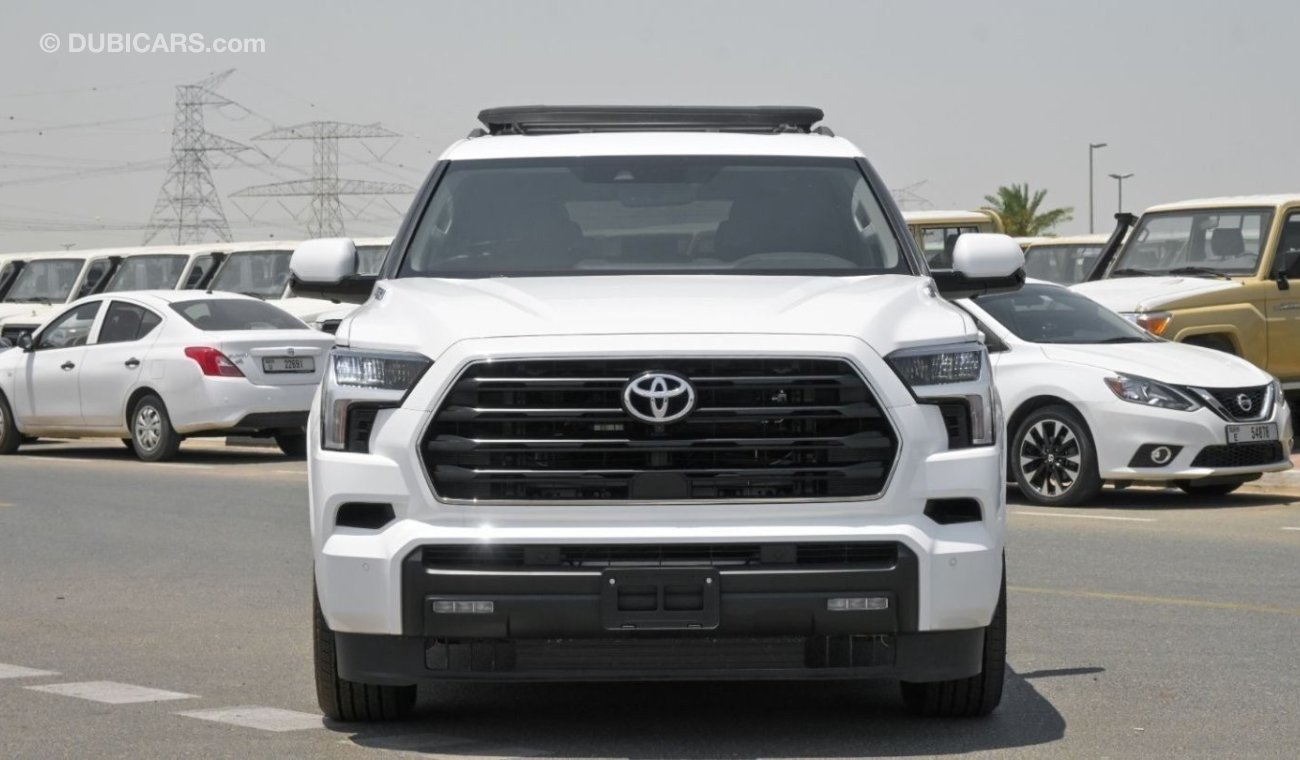 تويوتا سيكويا Brand New Toyota Sequoia SR5 SEQ35-P-23-SR5-01 3.5TT | Petrol | White/Black | 2023 | For Export