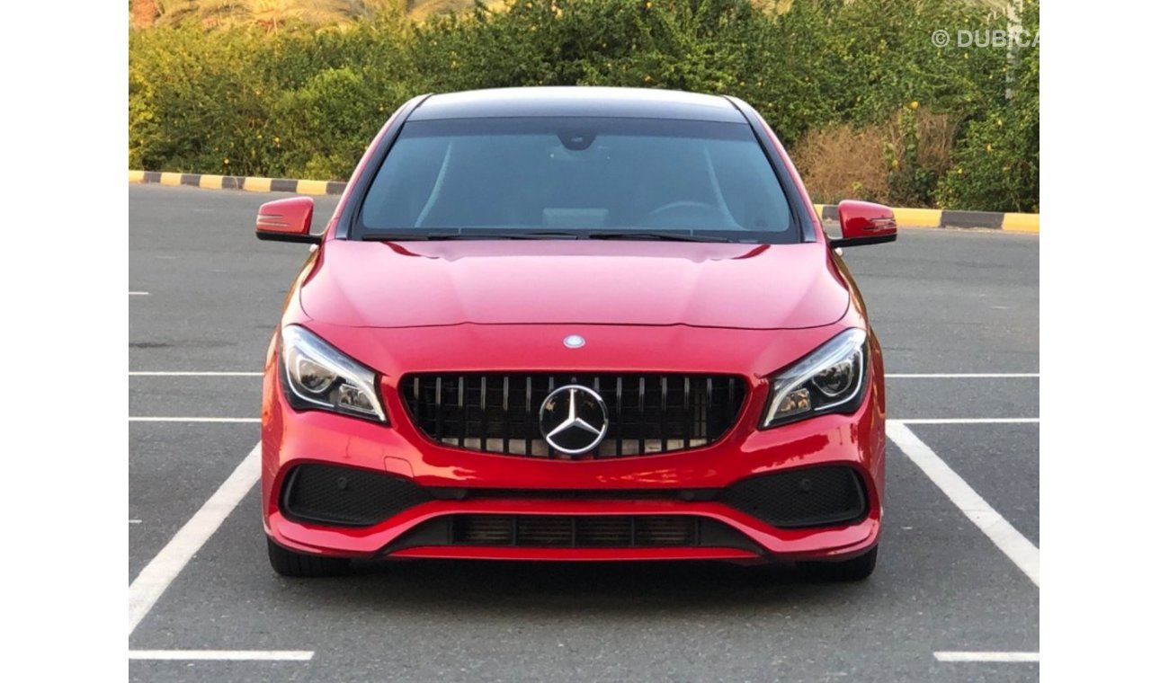 Mercedes-Benz CLA 250 Sport MODEL 2018 car perfect condition inside and outside  no accident  full option panoramic roof