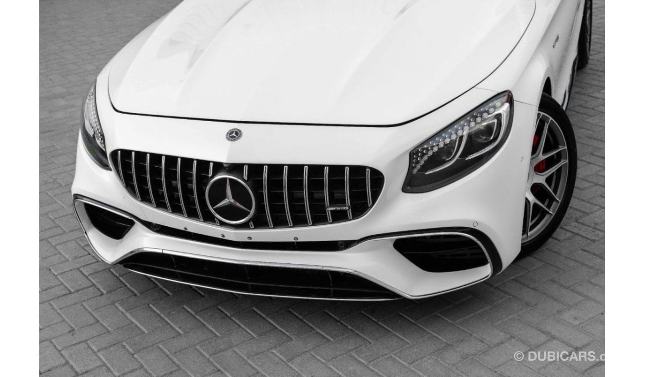 Mercedes-Benz S 63 AMG Coupe 6,854 P.M  | 0% Downpayment | Excellent Condition!