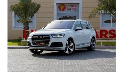 Audi Q7 45 TFSI quattro S-Line Audi Q7 45TFSI Quattro S-Line 2016 GCC under Warranty with Flexible Down-Paym