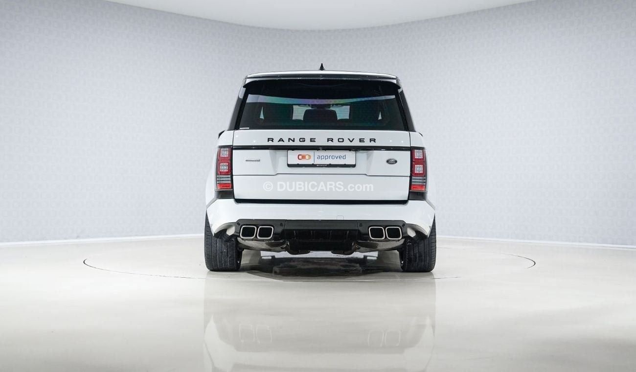 Land Rover Range Rover P510 Urban Vogue SE SVO - AED 6,403 P/M - 1 Year Warranty