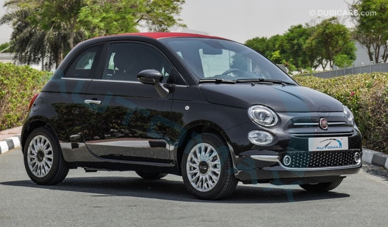 Fiat 500 (НА ЭКСПОРТ , For Export) Cabrio 1.4L FWD , 2024 GCC , 0Km , Без пробега