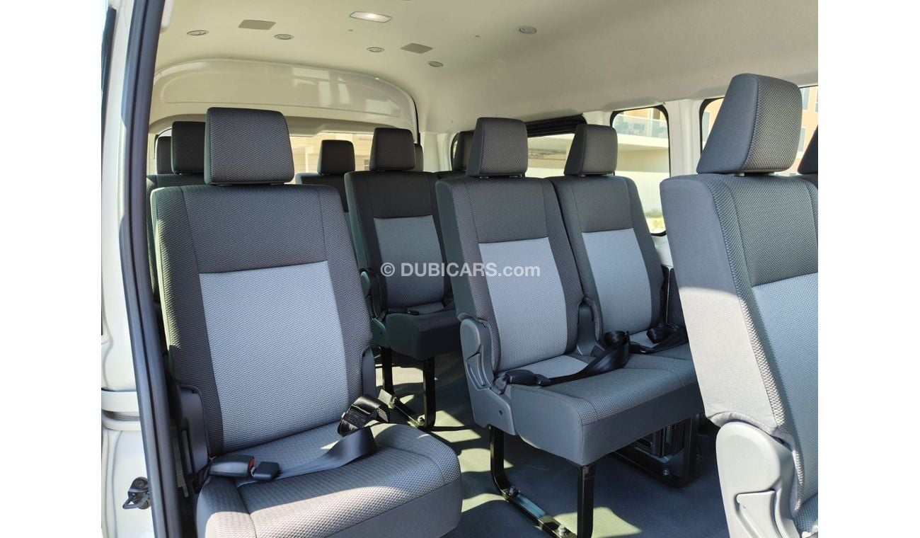 Toyota Hiace 2025 Toyota Hiace DX with Rear Heater 13-Seater 3.5L V6 Petrol M/T (2-Point Seatbelts) Only For Expo