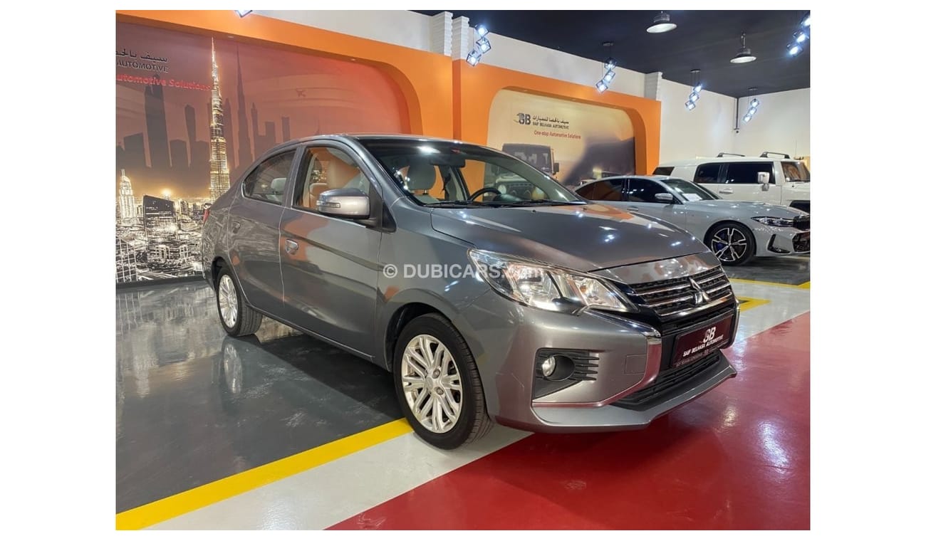 Mitsubishi Attrage AED 575 EMi @ 0% DP | Mitsubishi Attrage | 2021 | 1.2L | GCC | Sedan | Under Warranty |