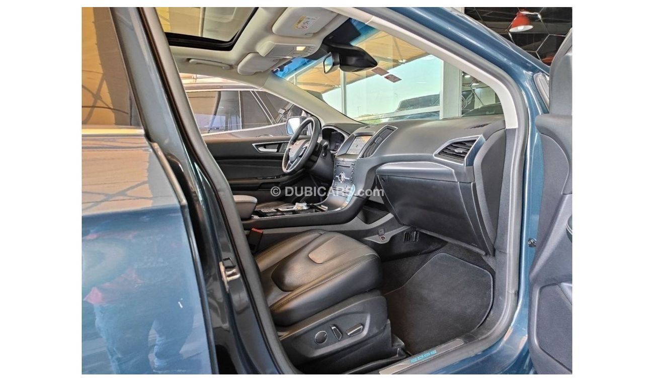 Ford Edge AED 1,600 P.M | 2019 FORD EDGE TITANIUM | UNDER AGENCY WARRANTY | GCC | PANORAMIC ROOF | FSH