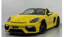 Porsche 718 Spyder RS 2023 Porsche 718 Spyder Cabriolet, March 28 Porsche Warranty, Full Porsche Service History, GCC