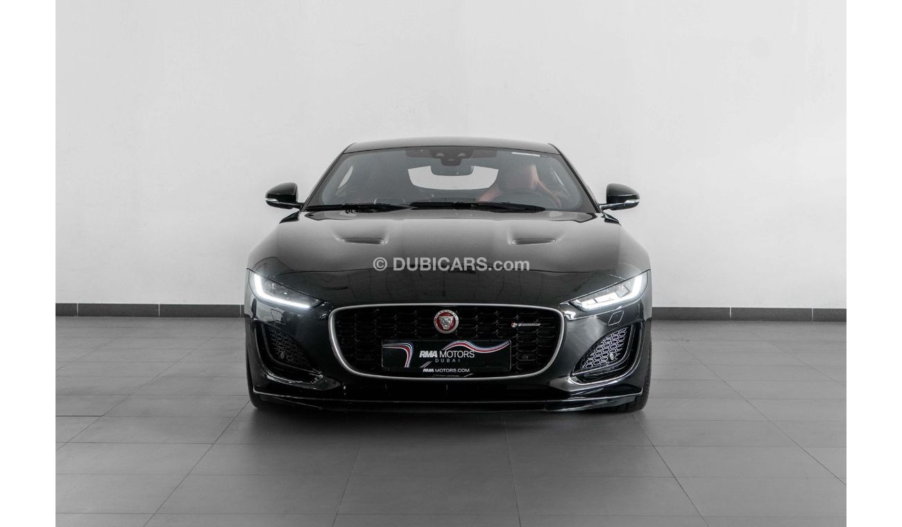 Jaguar F Type R-Dynamic 2021 Jaguar F-Type R Dynamic / Warranty and Service Pack