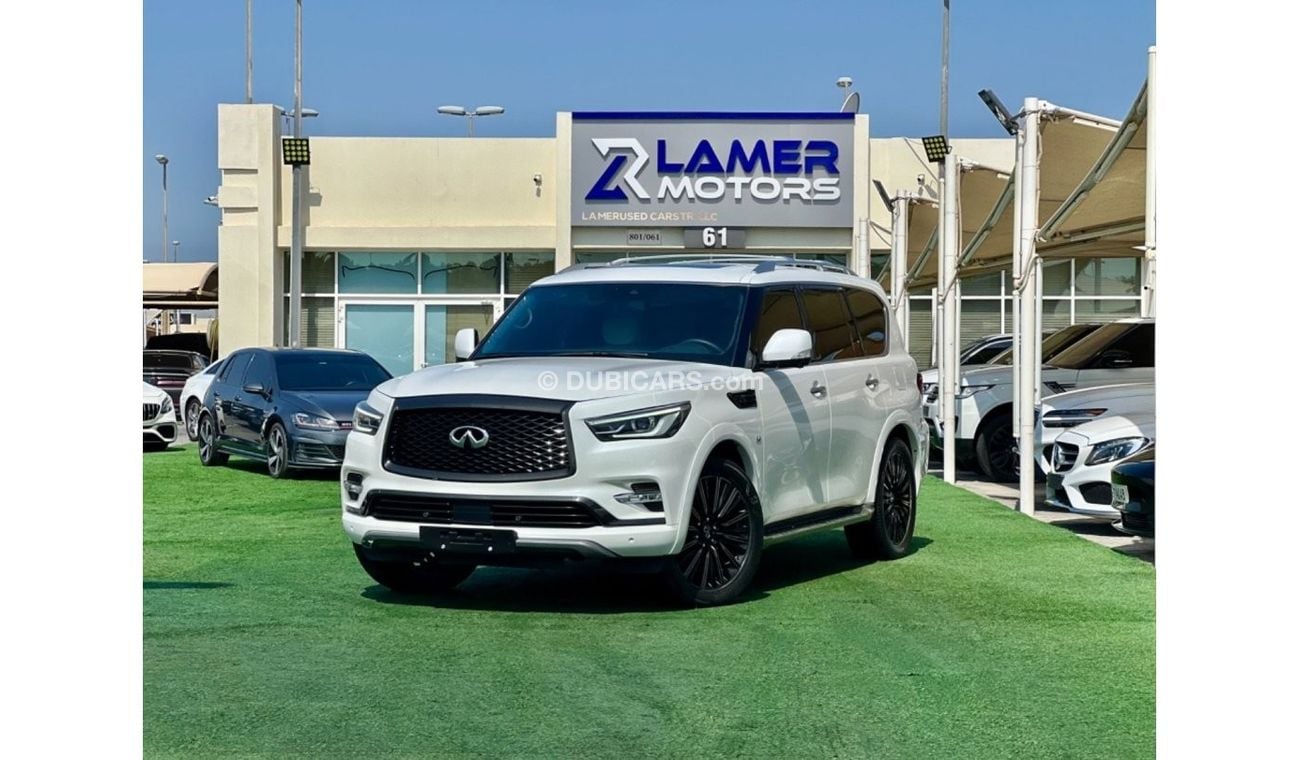 Infiniti QX80 Limited 2300 Monthly payments / Infinity Qx80 2020 / Under warranty / Contract service / Low mileage