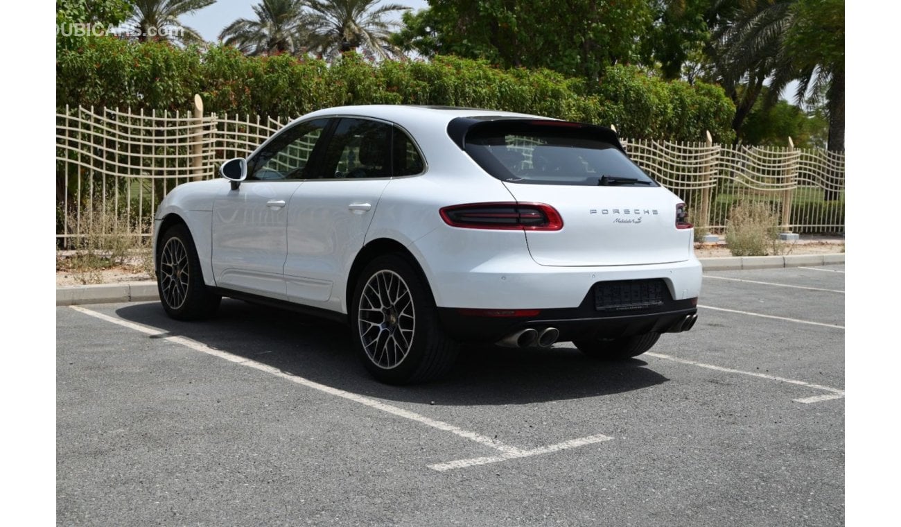 Porsche Macan S 0% DP - AGENCY MAINTAINED - PORCSHE MACAN S 2015 - PANAROMIC ROOF - 3.0TC V6 4WD - WELL MAINTAINED