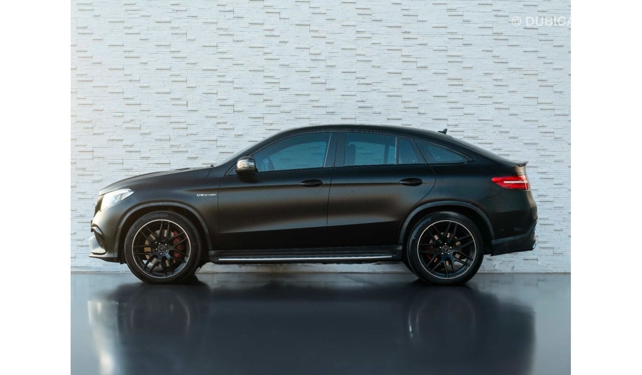 Mercedes-Benz GLE 63 AMG AED 3,460 PM • GLE 63S AMG COUPE • 5.5L BI-TURBO V8 – 585 HP • PRISTINE CONDITION