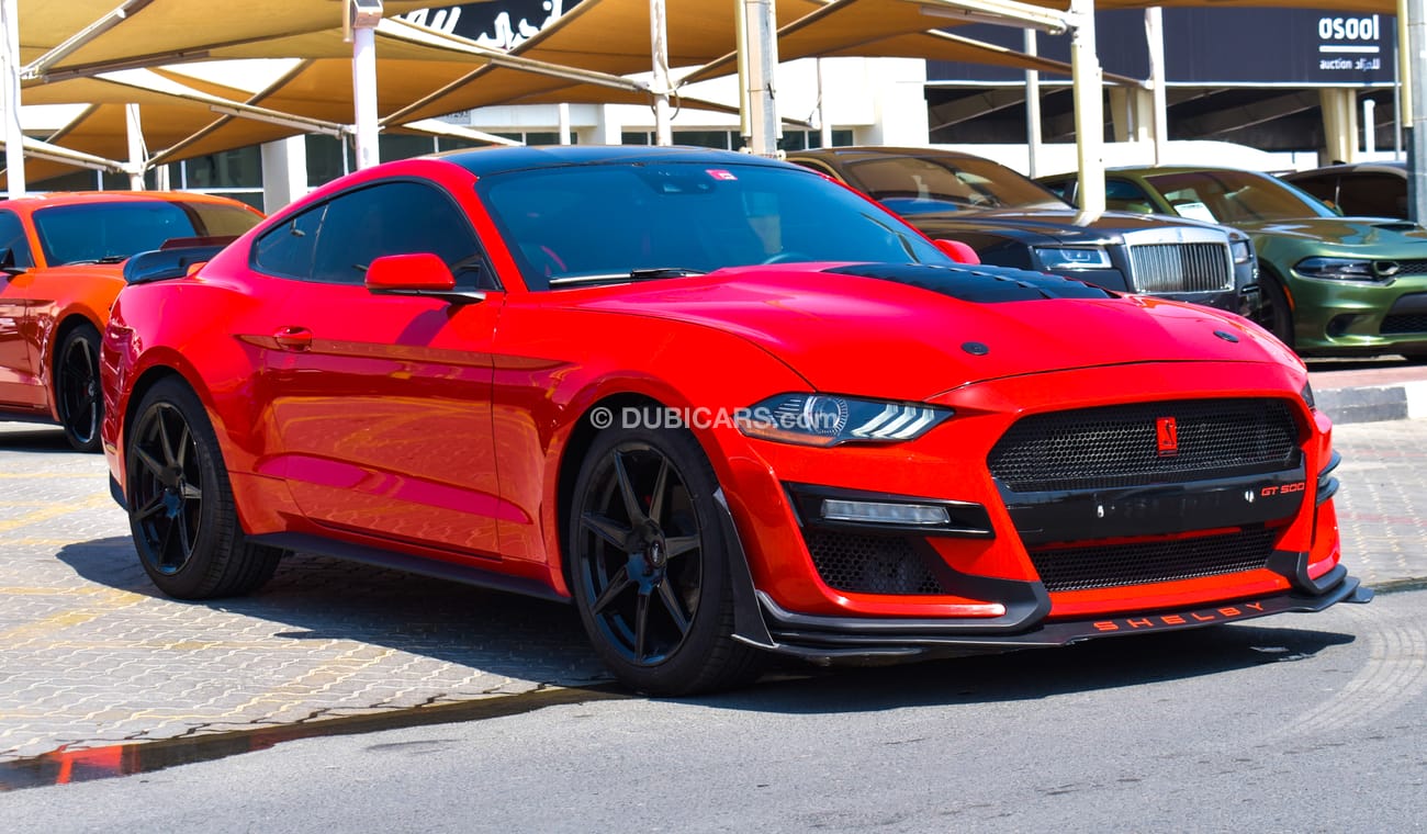 فورد موستانج Ecoboost With GT 500 Shelby body kit