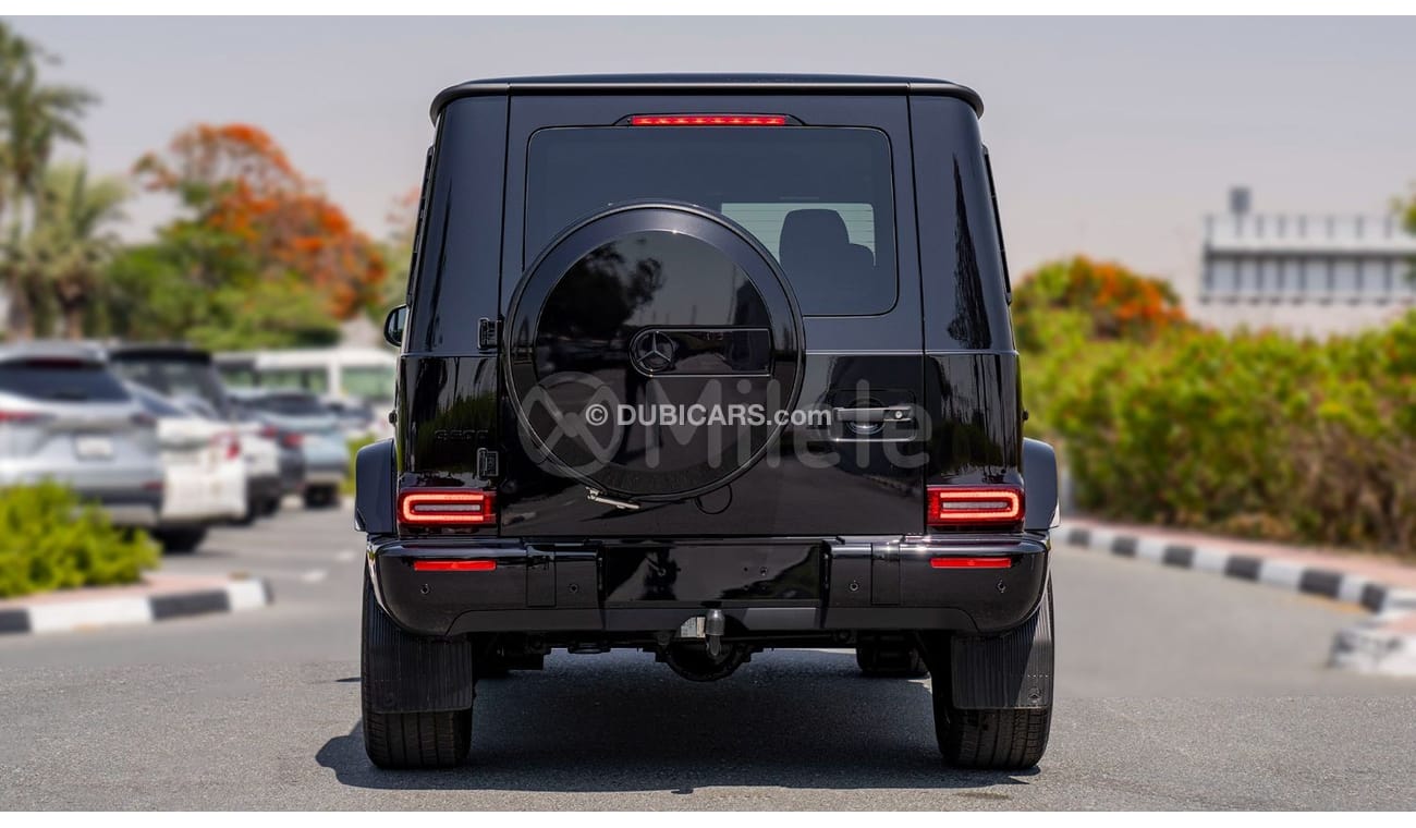 Mercedes-Benz G 500 4.0L PETROL – OBSIDIAN BLACK: SUNROOF, 360 CAM, NIGHT PACKAGE