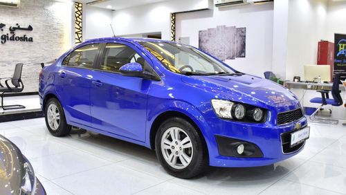 Chevrolet Sonic EXCELLENT DEAL for our Chevrolet Sonic ( 2012 Model ) in Blue Color GCC Specs