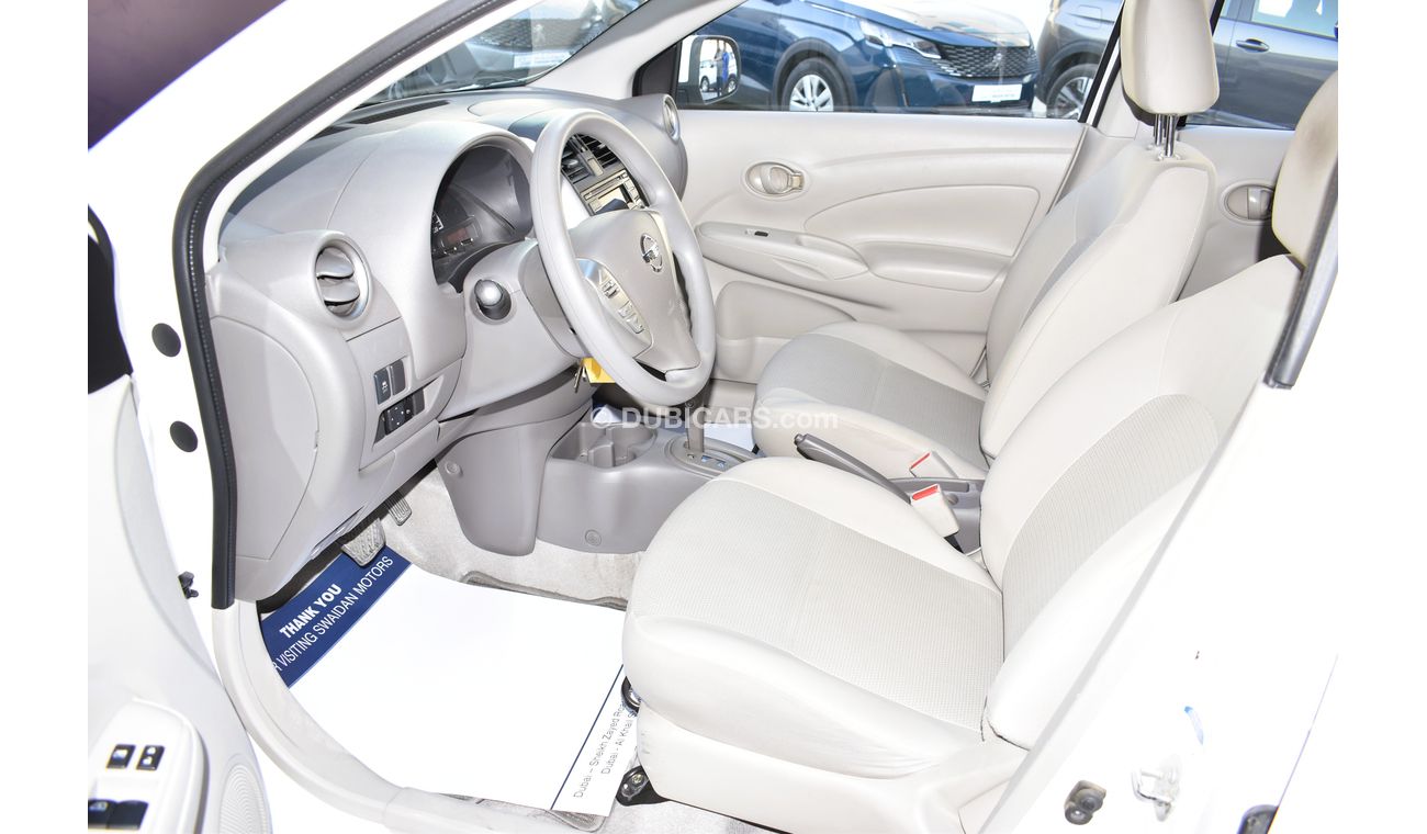 Nissan Sunny AED 619 PM | 1.5L SV GCC DEALER WARRANTY