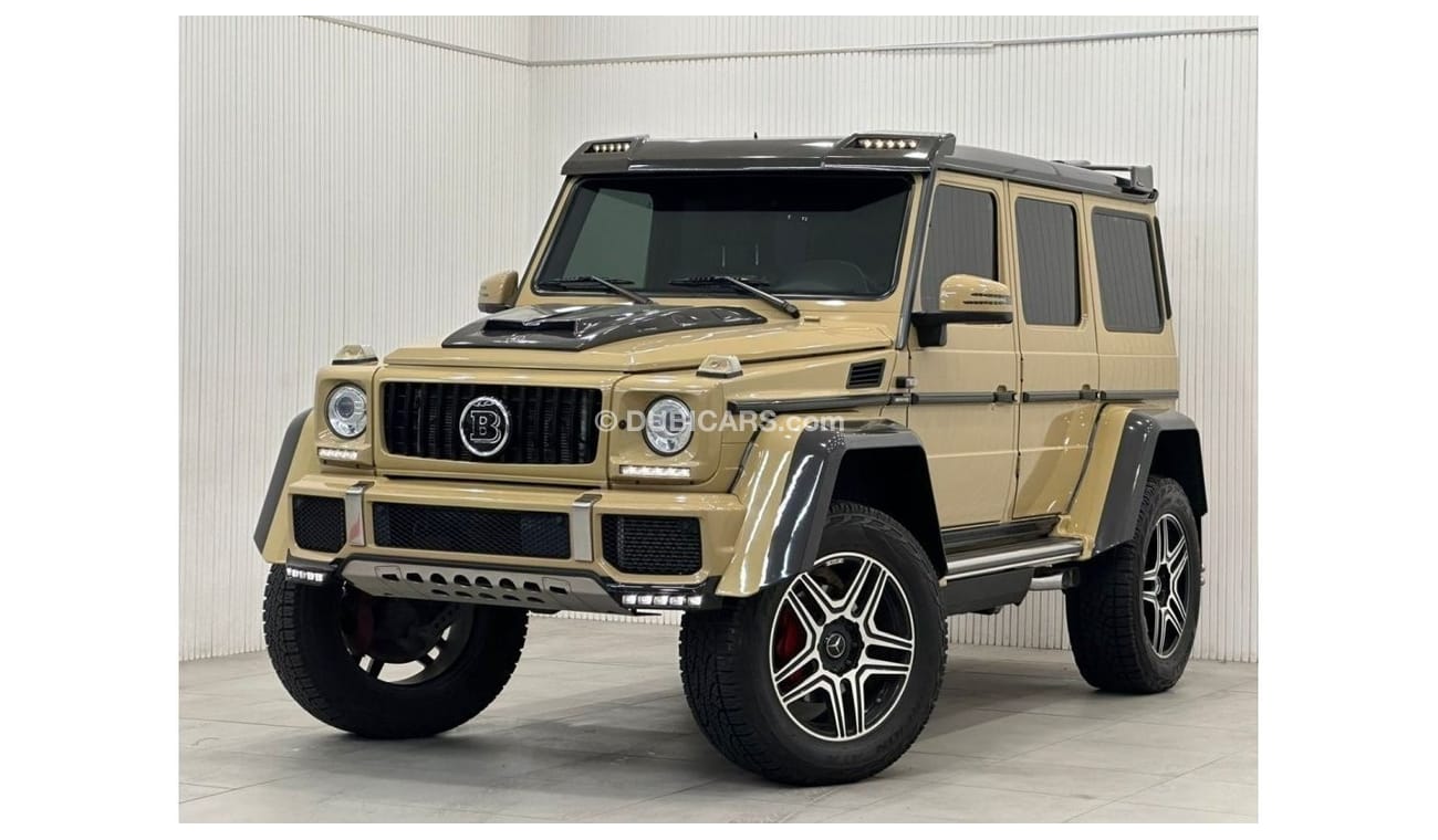 مرسيدس بنز G 500 4X4² 2016 Mercedes Brabus G500 4×4², Service History, Full Options, Excellent Condition, GCC