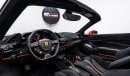 Ferrari 488 Pista Spider 2020 - GCC - Under Service Contract