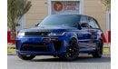 لاند روفر رانج روفر سبورت أس في آر Range Rover Sport SVR 2019 GCC under Warranty with Flexible Down-Payment.