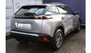 Peugeot 2008 AED 879 PM  ACTIVE 1.6L AT GCC MANUFACTURER WARRANTY 2027 OR 100K KM