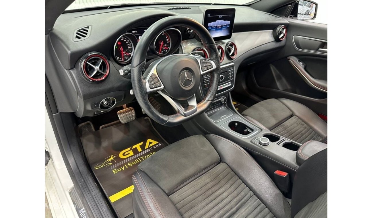 مرسيدس بنز CLA 250 2018 Mercedes Benz CLA250 AMG 4MATIC Sport, Warranty, Full Mercedes Service History, GCC