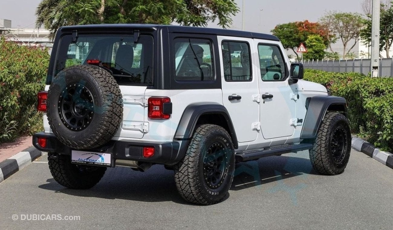 Jeep Wrangler Unlimited Sport Plus , 2024 GCC , 0Km , With 5 Years Warranty & 3 Years Service @Official Dealer