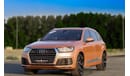 أودي Q7 45 TFSI quattro S-Line 3.0L Audi Q7 45 TFSI quattro 3.0L 2017 , GCC, accident-free, in excellent con