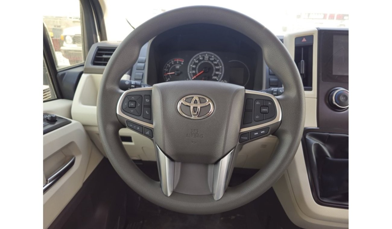 تويوتا هاياس 2024 TOYOTA HIACE 2.8L DIESEL 14 SEATER,ALLOY WHEELS,GL, MANUAL TRANSMISSION