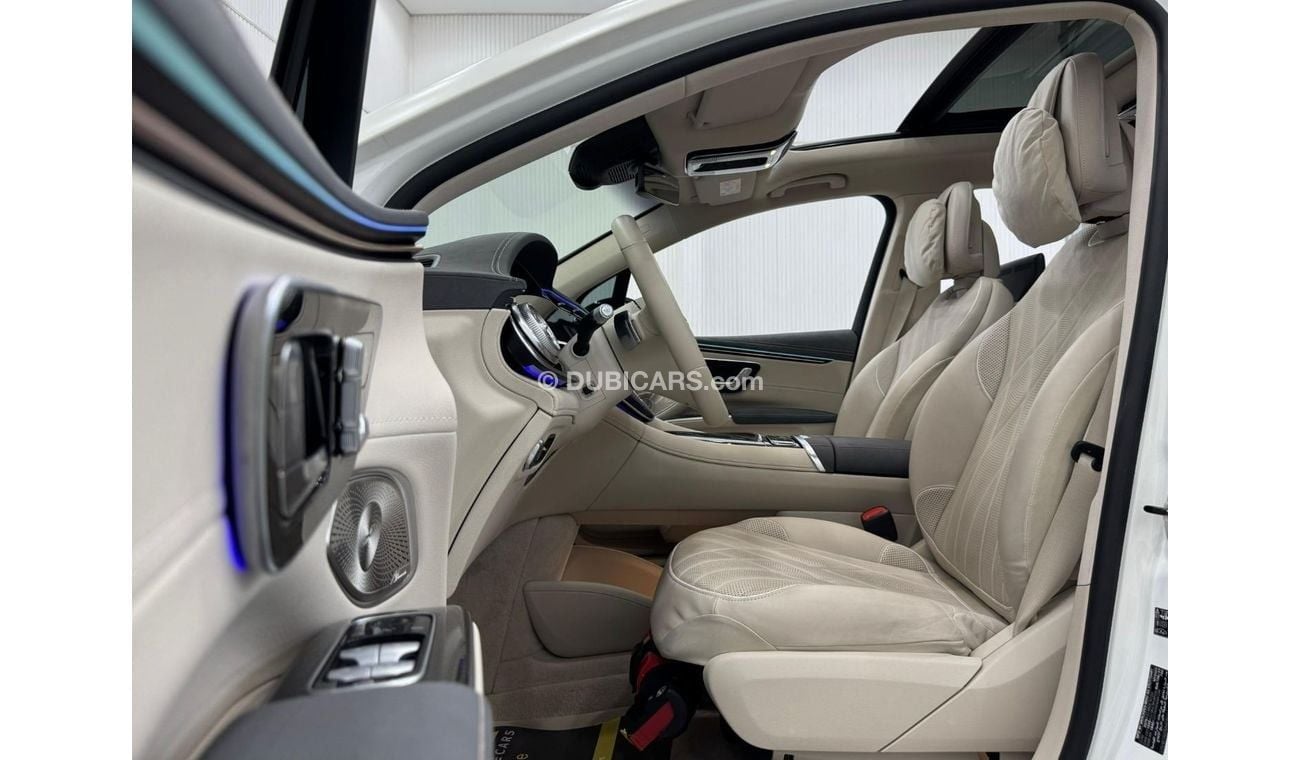 مرسيدس بنز EQS 580 SUV 4MATIC 2024 Mercedes Benz EQS 580 4MATIC, Jan 2029 Mercedes Warranty + Service Pack, Fully Loaded, G