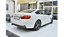 BMW 428i EXCELLENT DEAL for our BMW 428i M-Kit ( 2016 Model ) in White Color GCC Specs