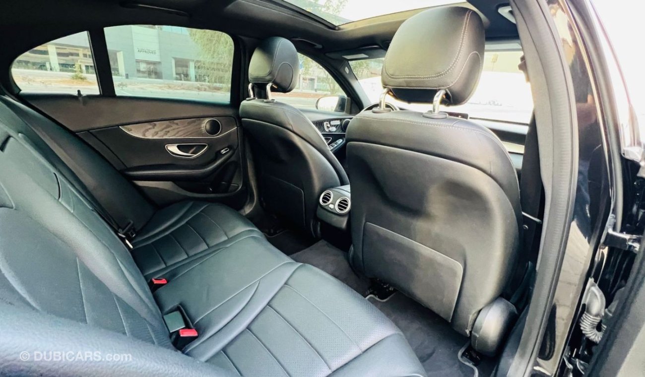 Mercedes-Benz C 300 Luxury FIX PRICE | AED 945 PM AVAILABE | Mercedes C300 AMG 2018 | NO LOW BALLERS | NO ACCIDENT HISTO