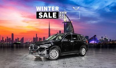 BMW X1 AED 1,300 P.M | 2022 BMW X1 | AGMC WARRANTY AND SERVICE CONTRACT | GCC | S-DRIVE20i FULL