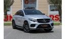 Mercedes-Benz GLE 43 AMG Coupe Mercedes-Benz GLE43 AMG 2018 GCC under Warranty with Flexible Down-Payment.