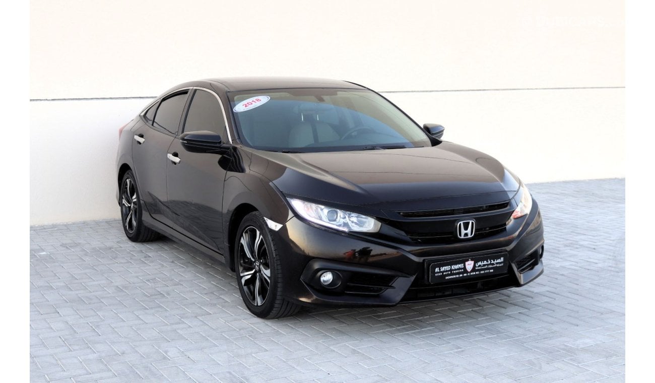 Honda Civic DX ACCIDENTS FREE - GCC - PERFECT CONDITION INSIDE OUT - ENGINE 1600 CC