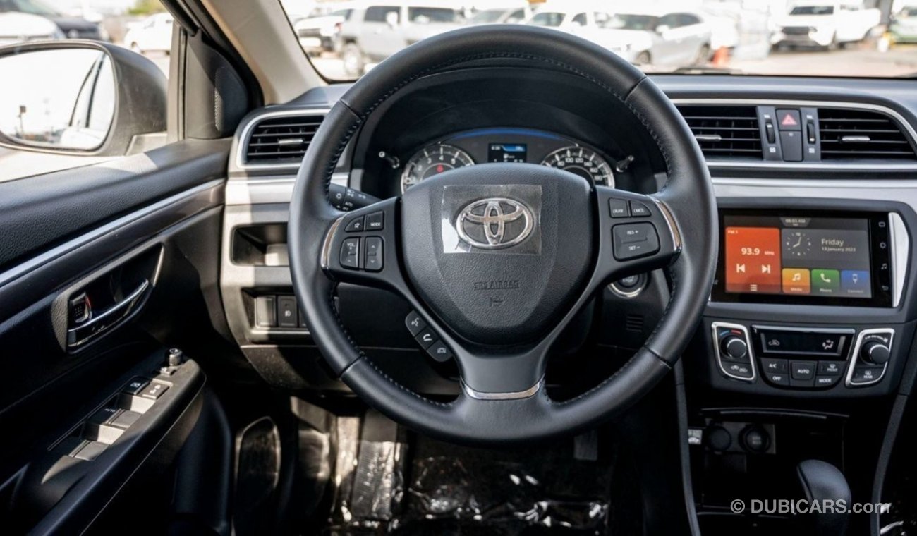 تويوتا بيلتا 2023 TOYOTA BELTA 1.5L PETROL - SILVER: CRUISE CONTROL, LEATHER SEATS, PUSH START