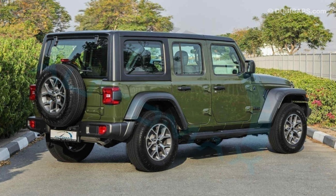 Jeep Wrangler Unlimited Sport S , 2024 GCC , 0Km , With 5 Years Warranty & 3 Years Service @Official Dealer