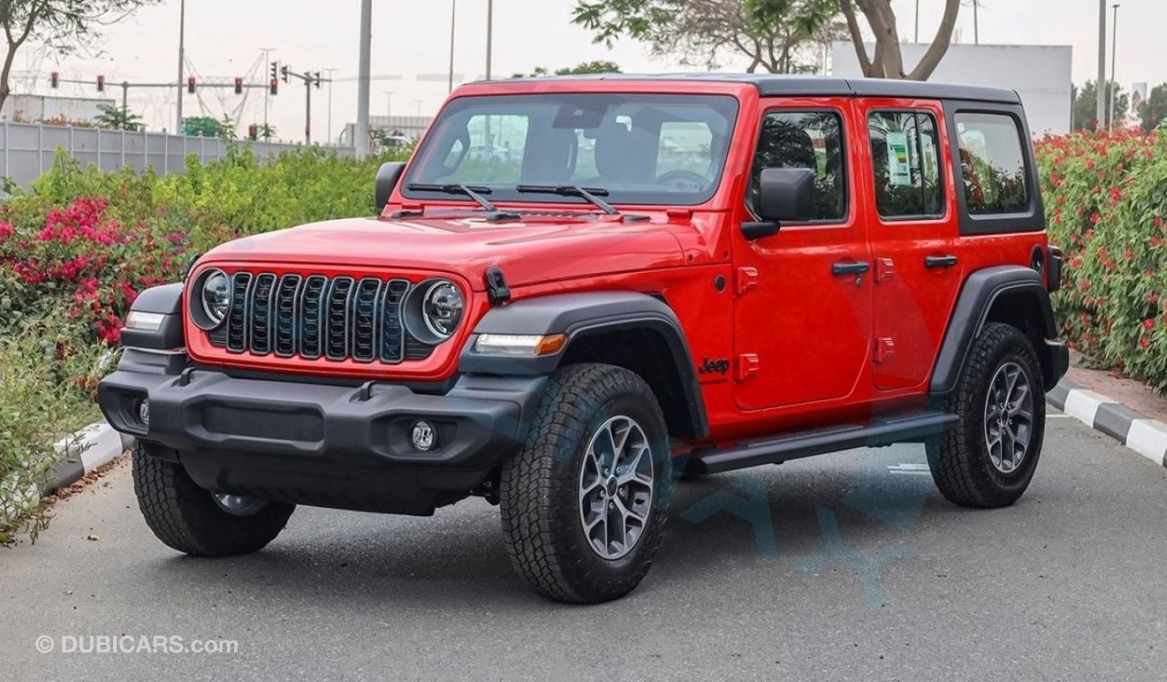 Jeep Wrangler Unlimited Sport Plus , 2024 GCC , 0Km , With 5 Years Warranty & 3 Years Service @Official Dealer